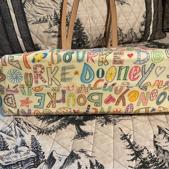 Dooney & Burke Vintage satchel monogram - Picture 3 of 5